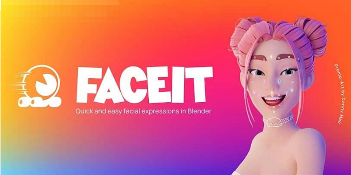 Blender插件-Faceit V2.3.0 手机人像面部动作捕捉工具-盛大互联